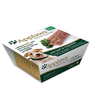 Paštika APPLAWS Dog Pate with Beef & vegetables