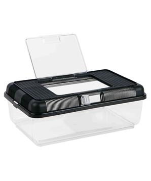 Přepravní a krmící box 38 × 14 × 24 cm