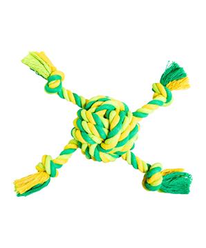 Míč se 4 rameny HipHop bavlněný  limetková, zelená