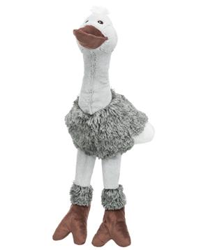 Pštros, plyšová hračka pro psy, se zvukem,  53cm