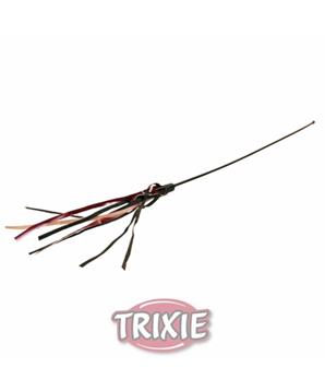 Škádlítko s koženými třásněmi