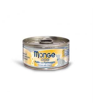 MONGE DOG NATURAL kuřecí maso se zeleninou pro psy 95 g