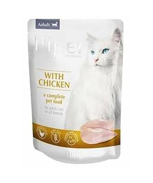 PIPER CAT kapsička pro kočky, kuřecí