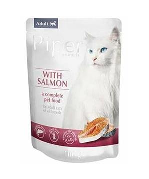 PIPER CAT kapsička pro kočky, s lososem