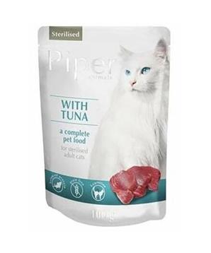 PIPER CAT kapsička pro sterilizované kočky, s tuňákem