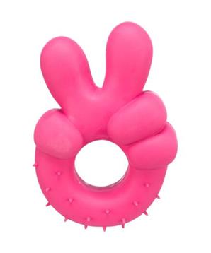 Mír, latexová hračka se zvukem, 14 cm