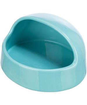 Písková lázeň pro osmáky/křečky, keramika, 20x10x16 cm, šedá