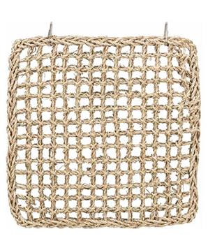 Závěsná síť pro hlodavce, 30 x 30 cm, mořská tráva