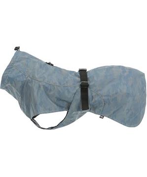 Reflexní pláštěnka LUNAS, M: 45 cm, stříbřitě-modrá