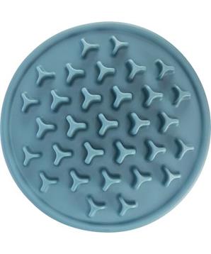 Protihltací talíř Slow feeding PILLARS, k pomalému krmení, TPE, ø 35 cm, modrá