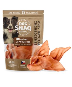 DOG SNAQ vepřové ucho sušené 