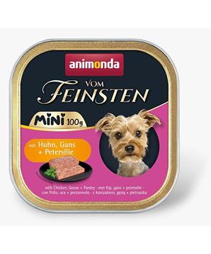 ANIMONDA paštika Vom Feinsten MINI - kuře, husa, petržel pro psy