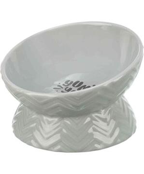 Keramická miska vyvýšená, ergonomický tvar