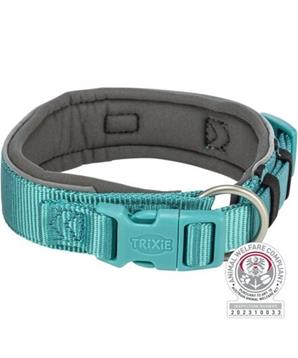 PREMIUM obojek EXTRA široký, aqua/grafit