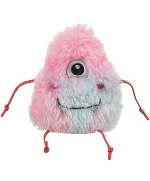 Monster příšerka jednooká 12 cm, s catnipem, plyš, růžová/světlemodrá