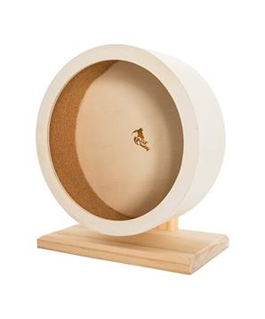 PetBuddy kolotoč, běhací kolo pro křečky,borové dřevo/korek