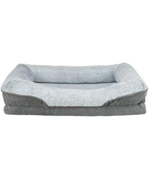 Vital Bed LINO, ortopedický obdélníkový pelech, šedá/světlešedá