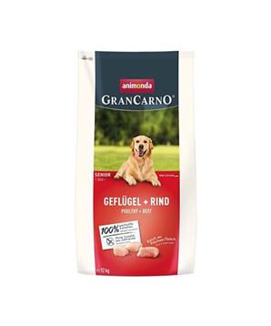 GranCarno Dog DryFood Senior s drůbežím a hovězím masem