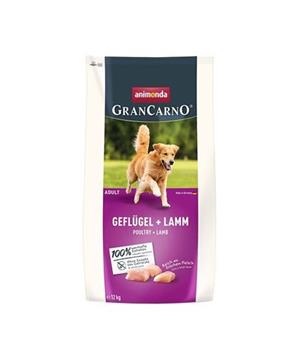 GranCarno Dog DryFood Adult s drůbežím a jehněčím masem