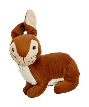 Plyšový králík model, velikonoční dekorace, 28 × 27 × 12 cm