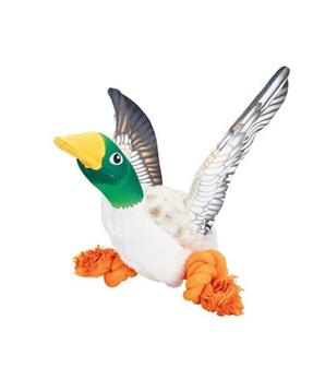 Divoká kachna na laně 26 cm, robustní hračka pro psy, HIPHOP DOG