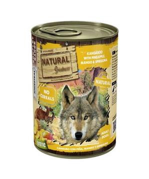 Natural Greatness klokan, ananas, mango, spirulina - EXOTIC  konzerva pro psy