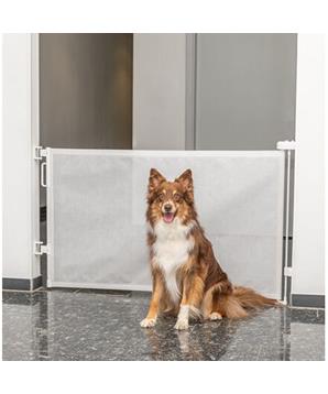 Vizuální roletová bariéra, rozšiřitelná, 0-137 x 86 cm