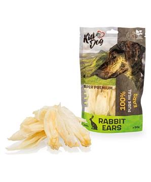 KIDDOG SUPER PREMIUM 100% přírodní králičí uši 