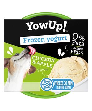 YOWUP Frozen Yoghurt - zmrzlinový jogurt s příchutí kuřete a jablka 110 g