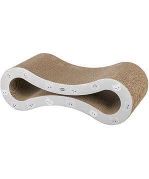 Škrabací vlna MIMI, 48 x 16 x 22 cm, šalvějová/šedá - LIMITOVANÁ NABÍDKA