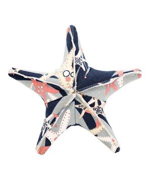 Hvězdice, látkový robustní aport, HIPHOP DOG, multikolor