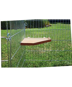 Natural Living rohová platforma 28 x 28 cm