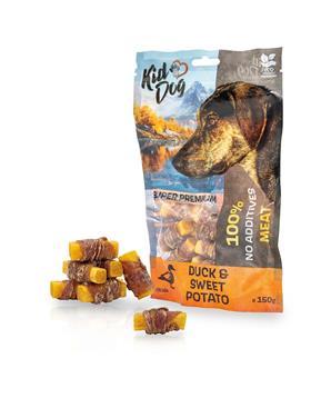 KIDDOG SUPER PREMIUM 100% kachní maso na batátu bez aditiv
