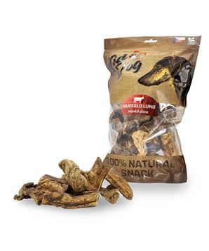 KIDDOG 100% Natural Snack, hovězí plíce 4-8 cm