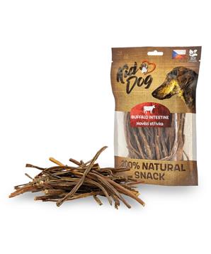 KIDDOG 100% Natural Snack, hovězí střívka tenká 12 cm