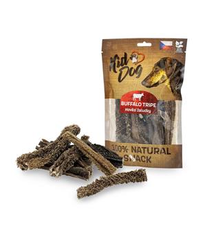 KIDDOG 100% Natural Snack, hovězí žaludek (dršťky) 12 cm