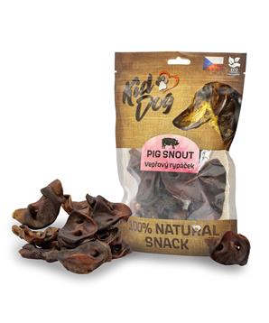 KIDDOG 100% Natural Snack, vepřový rypáček 