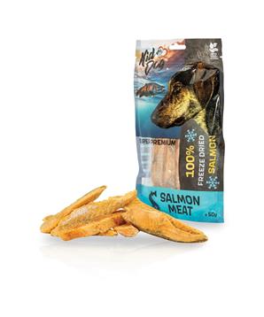 KIDDOG SUPER PREMIUM 100% losos - kusy čistého masa sušené mrazem