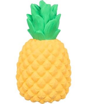 Ananas, latexová hračka se zvukem, 14 cm
