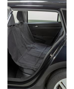 Potah na sedadlo auta, oddělitelné boční panely, 1.5 x 1.35 m, černá
