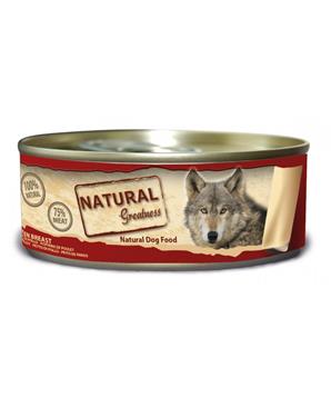 Natural Greatness kuřecí prsa, konzerva pro psy