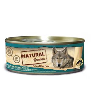 Natural Greatness filet tuňák+krevety, konzerva pro psy