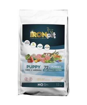 IRONpet Dog Puppy Mini & Medium Turkey (Krůta)