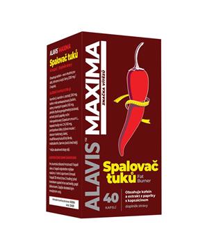 ALAVIS MAXIMA Spalovač tuků 40 kapslí