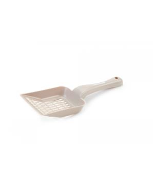 Beeztees Lopatka na čištění toalety plastová béžová 27x10x20cm