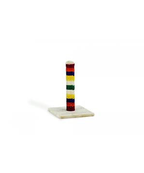 Beeztees Škrabadlo Anja duhové 30x30X45cm