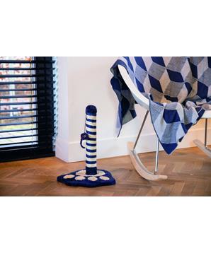 Beeztees Škrabadlo pro kočky modré 28X28X40cm