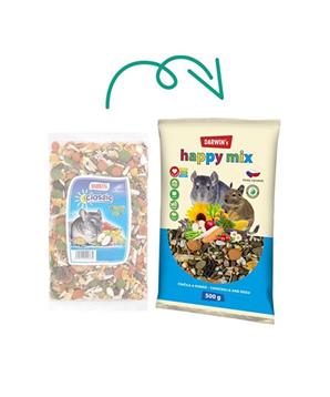 Darwins Happy mix činčila 