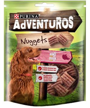 Adventuros snack dog - nugetky s kančí přích.