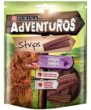 Adventuros snack dog - plátky se zvěřinou